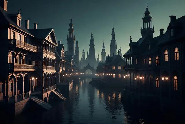 Canals and diplomatic houses of the Trellian Compact